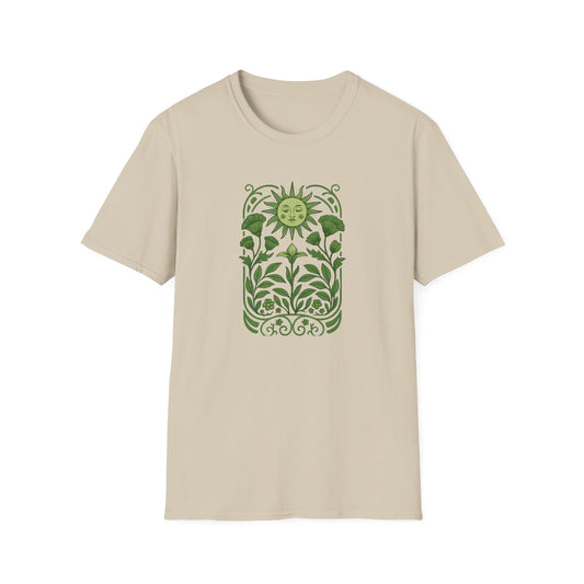 Serene Green Sunflower T-shirt
