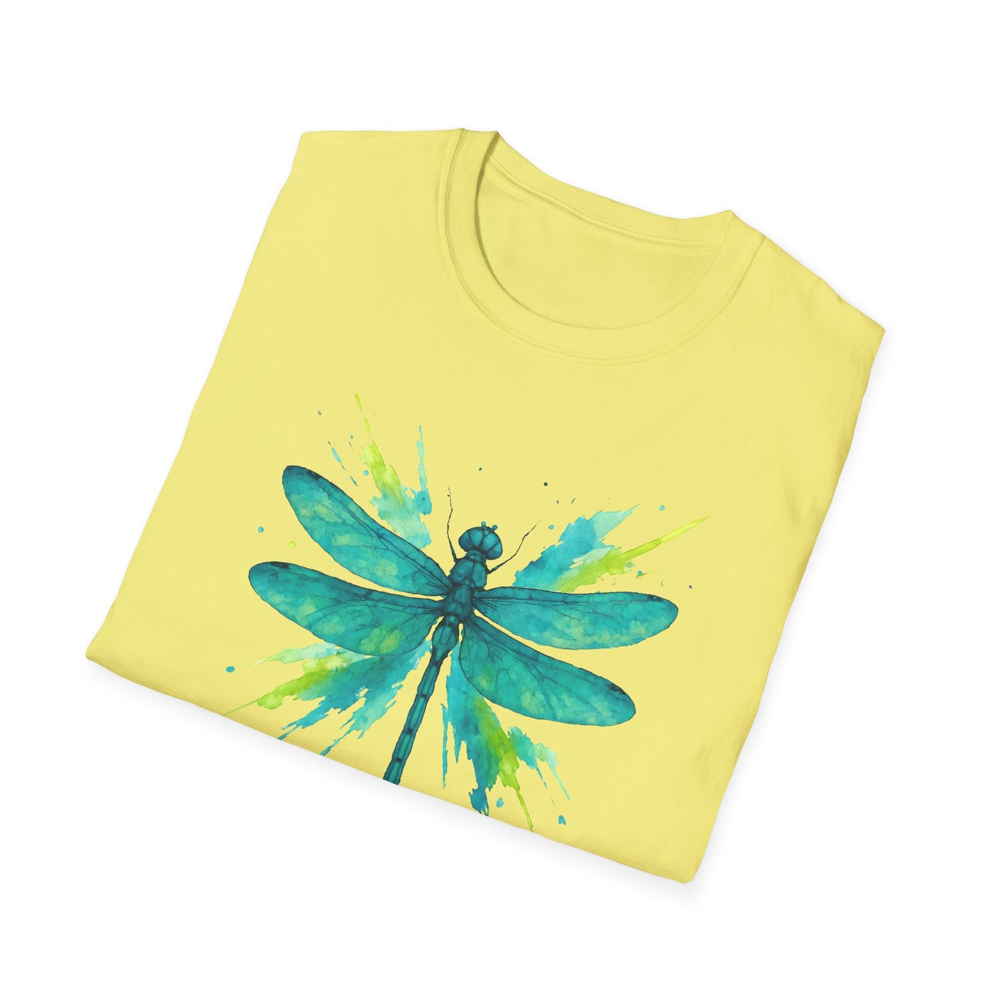 Dragonfly Teal Splash
