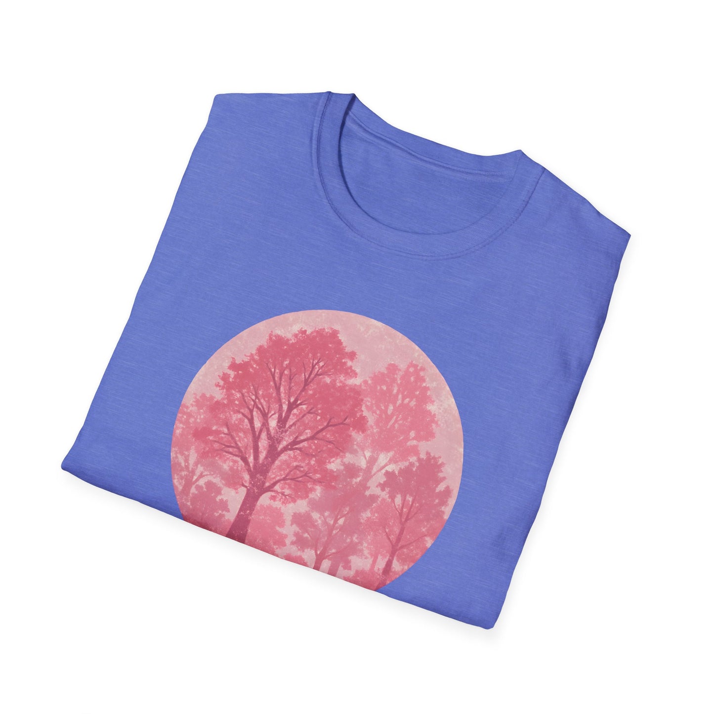 Forest Oil Painting Pinkscale