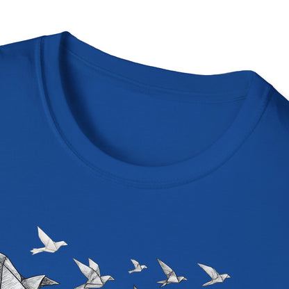 Origami Birds In Flight