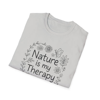 Nature Is My Therapy Minimalist T-shirt