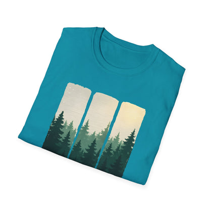 Sunlit Forest Brushstrokes
