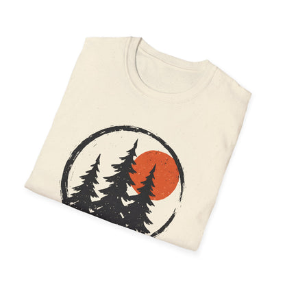 Sunset Pines Ink Stamp T-shirt