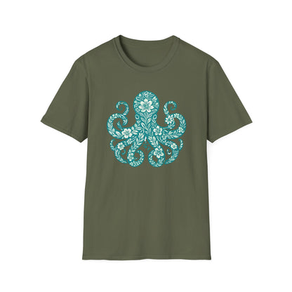Octopus of Flowers T-shirt