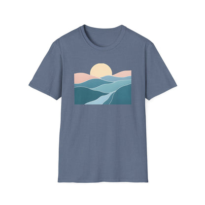 Sunset Over Rolling Hills T-shirt