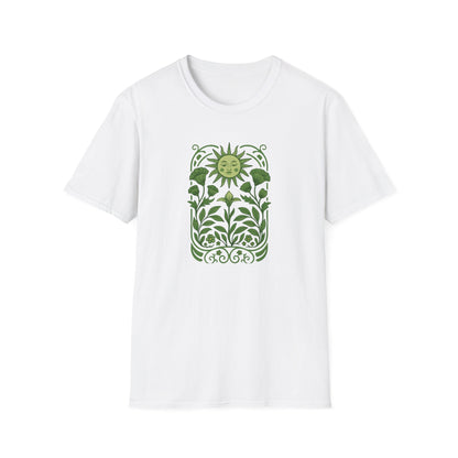 Serene Green Sunflower T-shirt