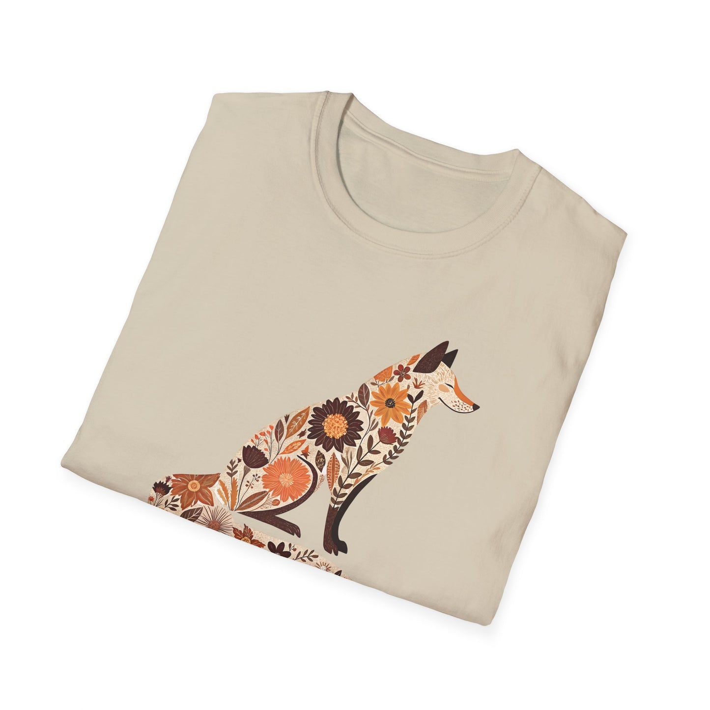Fox Floral Pattern