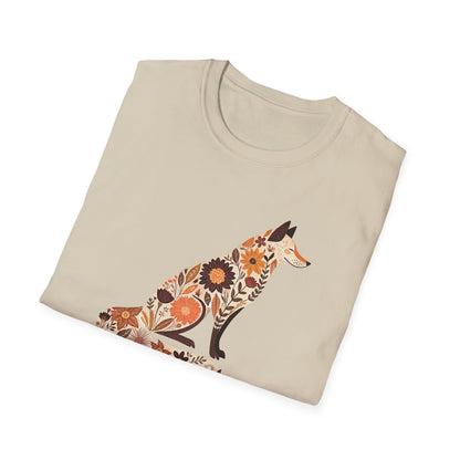 Fox Floral Pattern