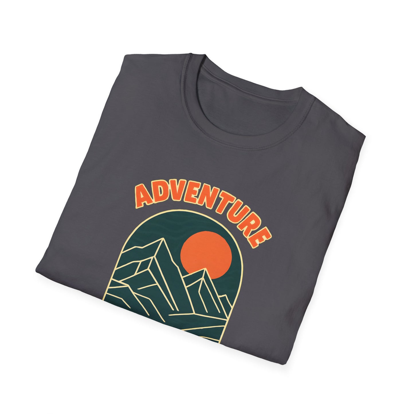 Adventure Awaits Mountain Landscape T-shirt