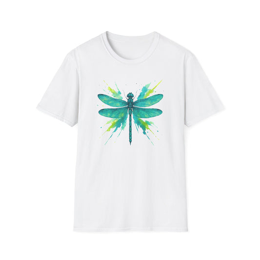 Dragonfly Teal Splash