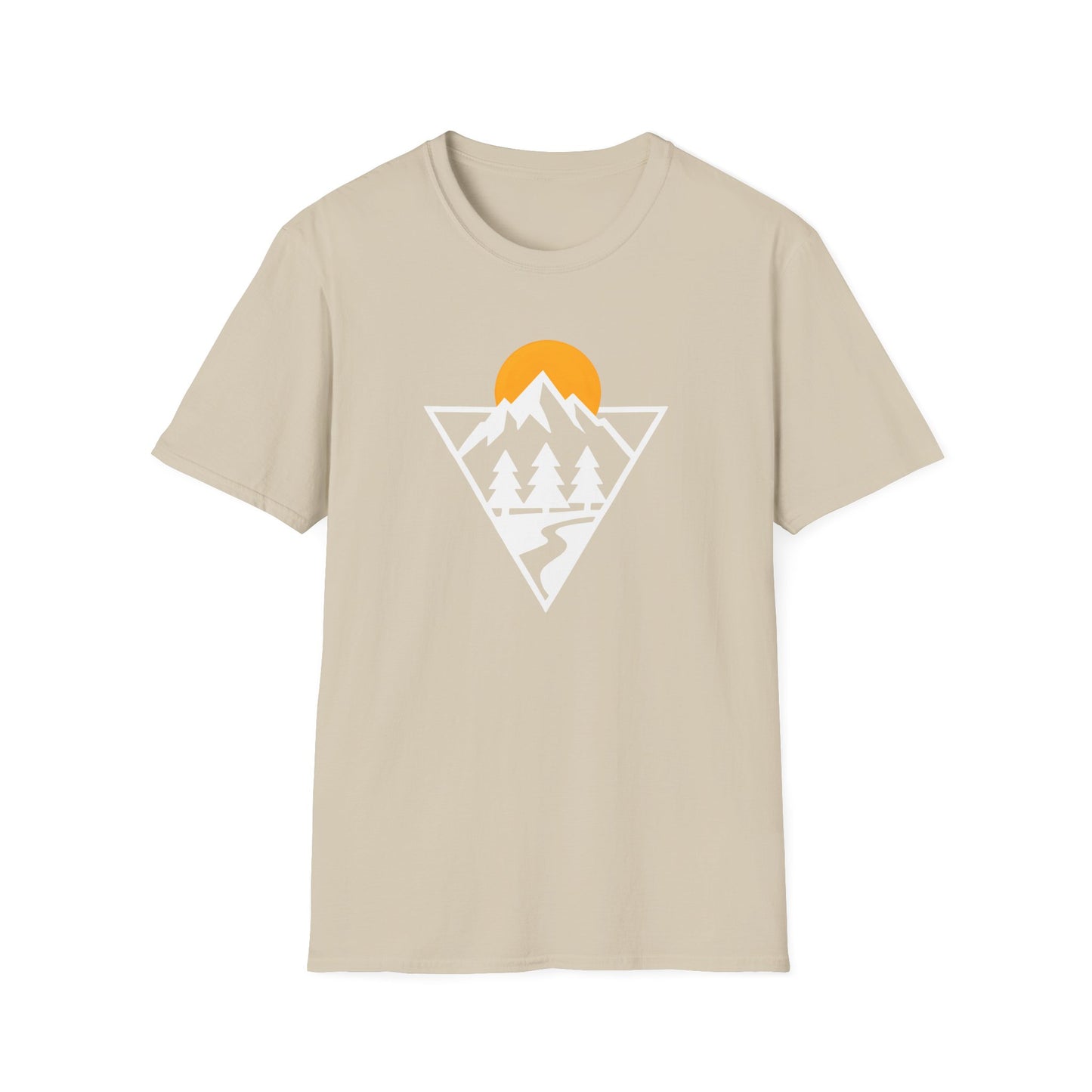 Minimalist Diamond Mountain Valley T-shirt