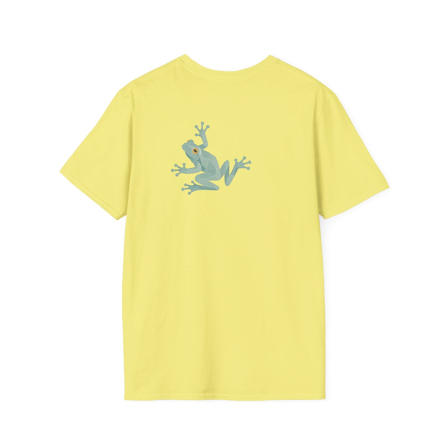 Geometric Frog Front and Back