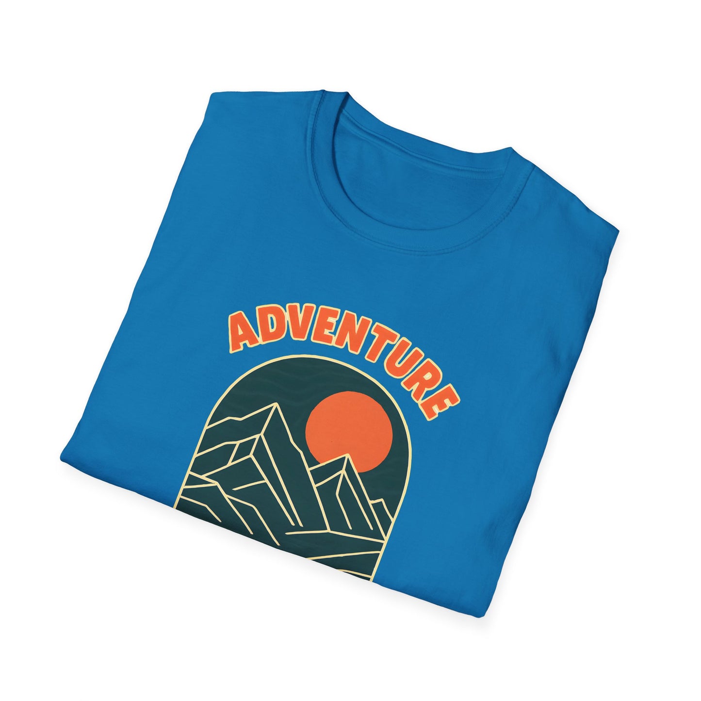 Adventure Awaits Mountain Landscape T-shirt