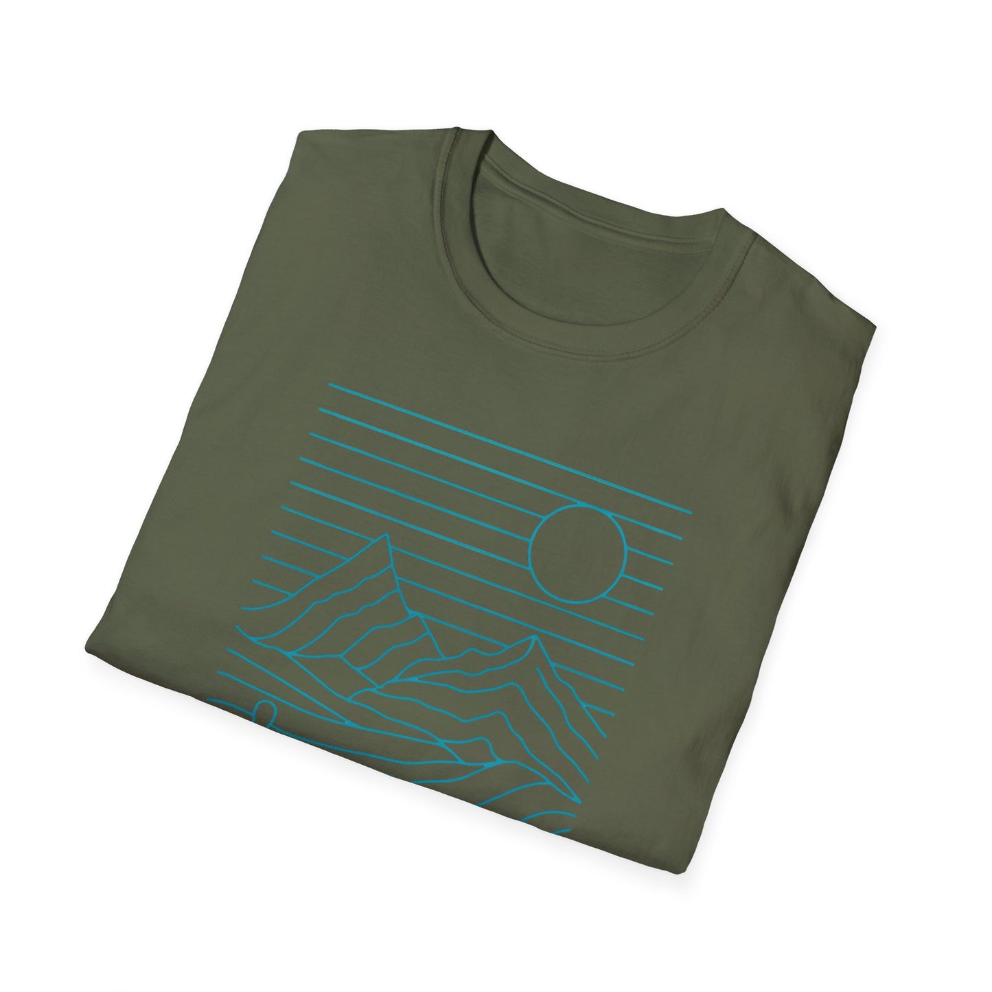 Notepad Line Landscape T-shirt