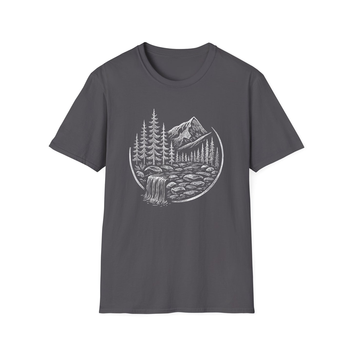 Whitescale Mountain River Escape T-shirt