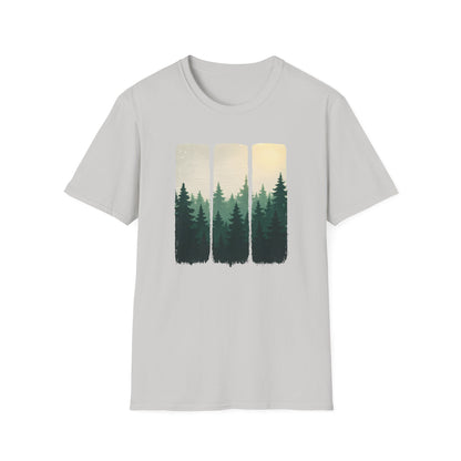 Sunlit Forest Brushstrokes