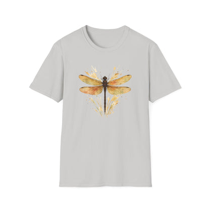 Dragonfly Gold Splash T-shirt