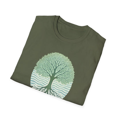 Roots Waves and Leaves T-shirt
