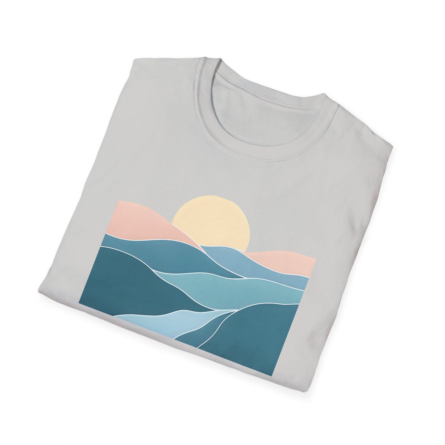 Sunset Over Rolling Hills T-shirt