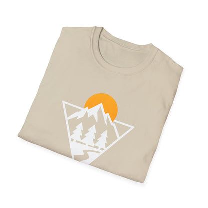 Minimalist Diamond Mountain Valley T-shirt