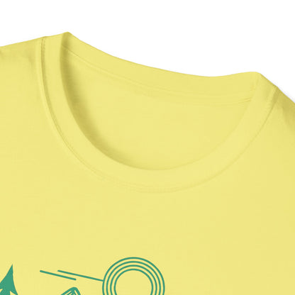 Geometrical Landscape Teal