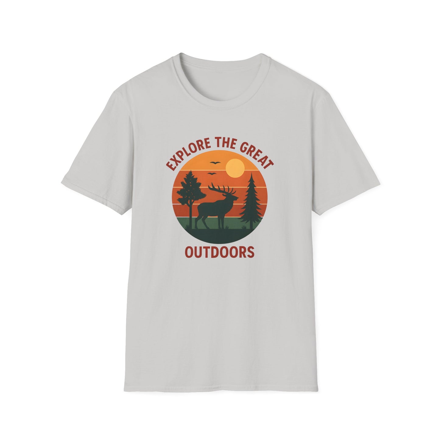 Retro Explore the Great Outdoors T-shirt
