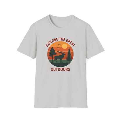 Retro Explore the Great Outdoors T-shirt