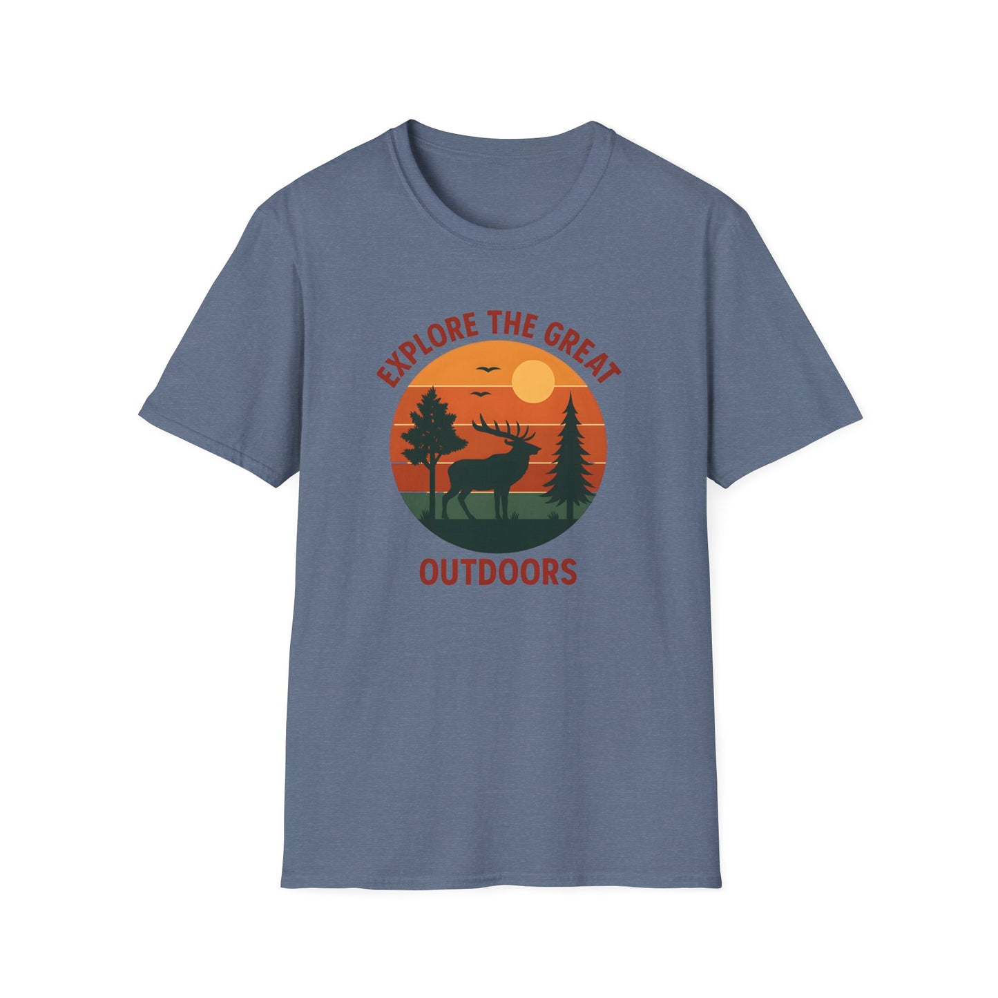 Retro Explore the Great Outdoors T-shirt