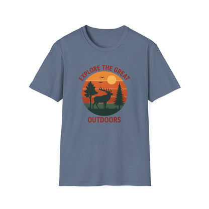 Retro Explore the Great Outdoors T-shirt