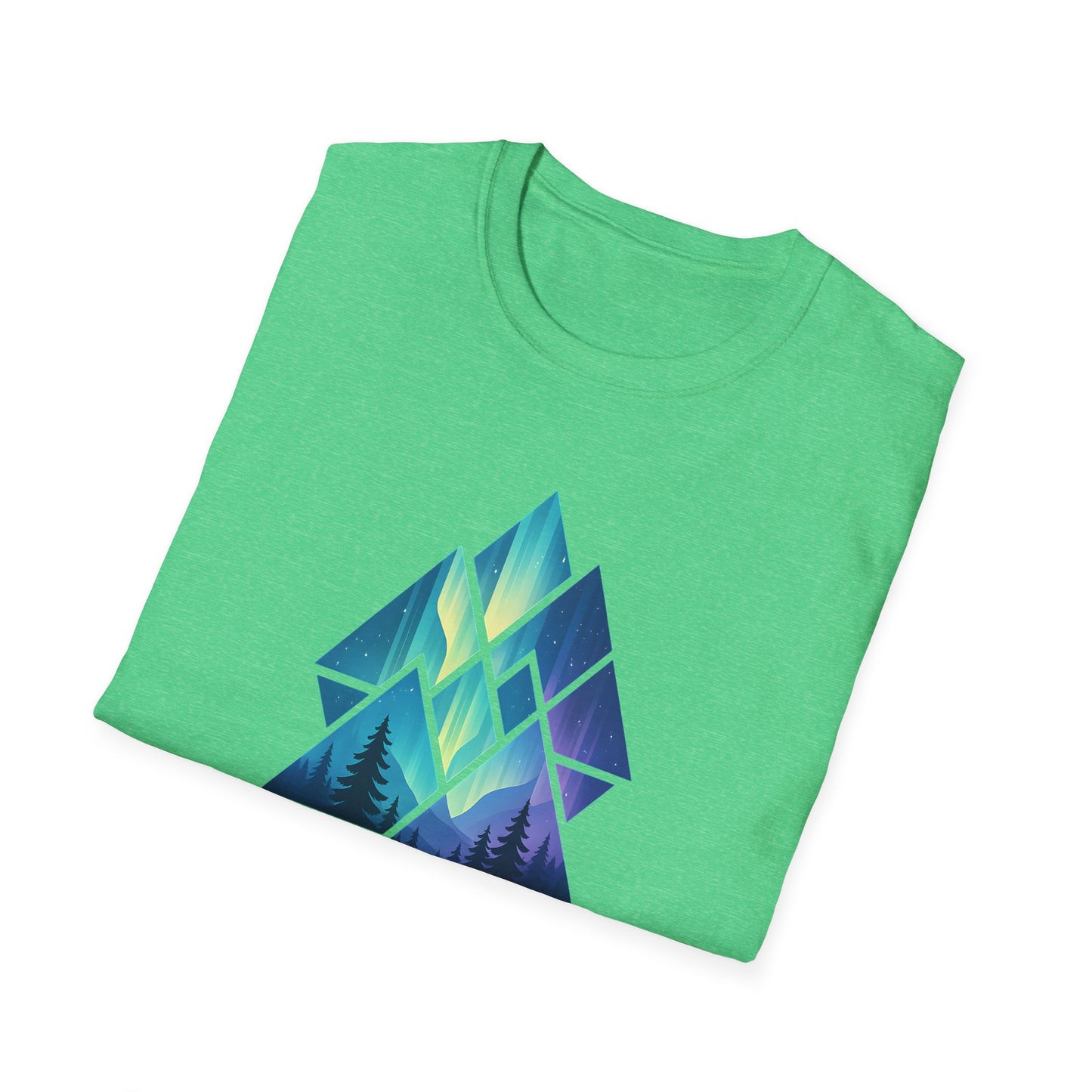 Geometric Diamond Aurora T-shirt