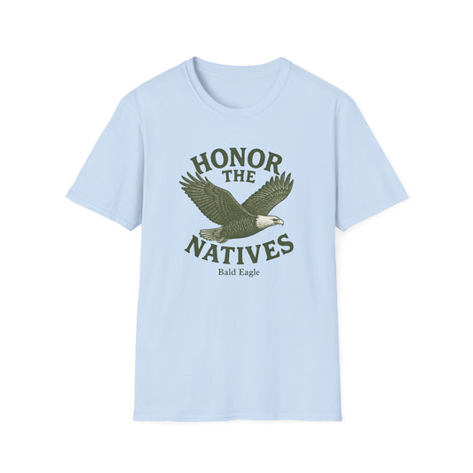 Honor The Natives Bald Eagle T-shirt
