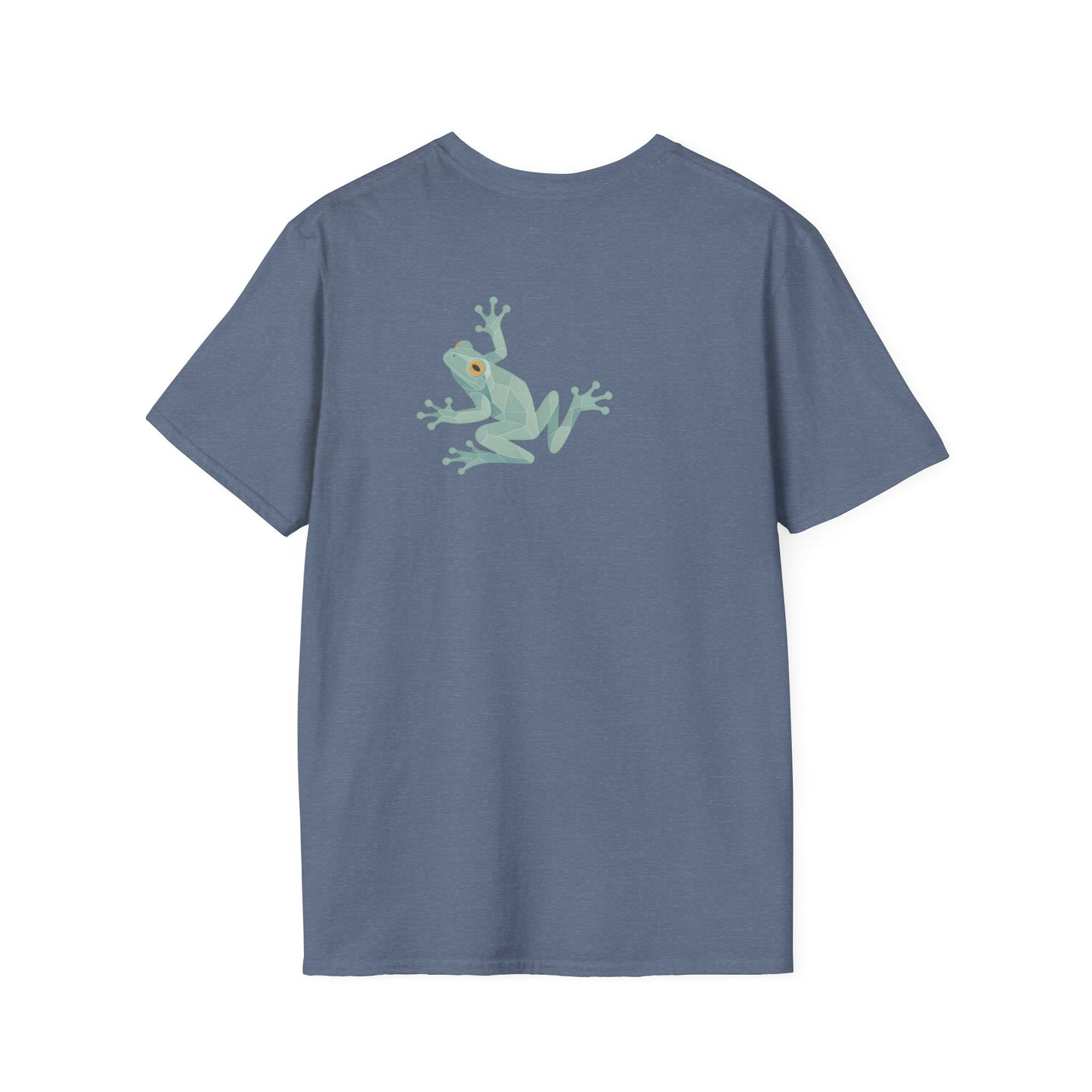Geometric Frog Front and Back