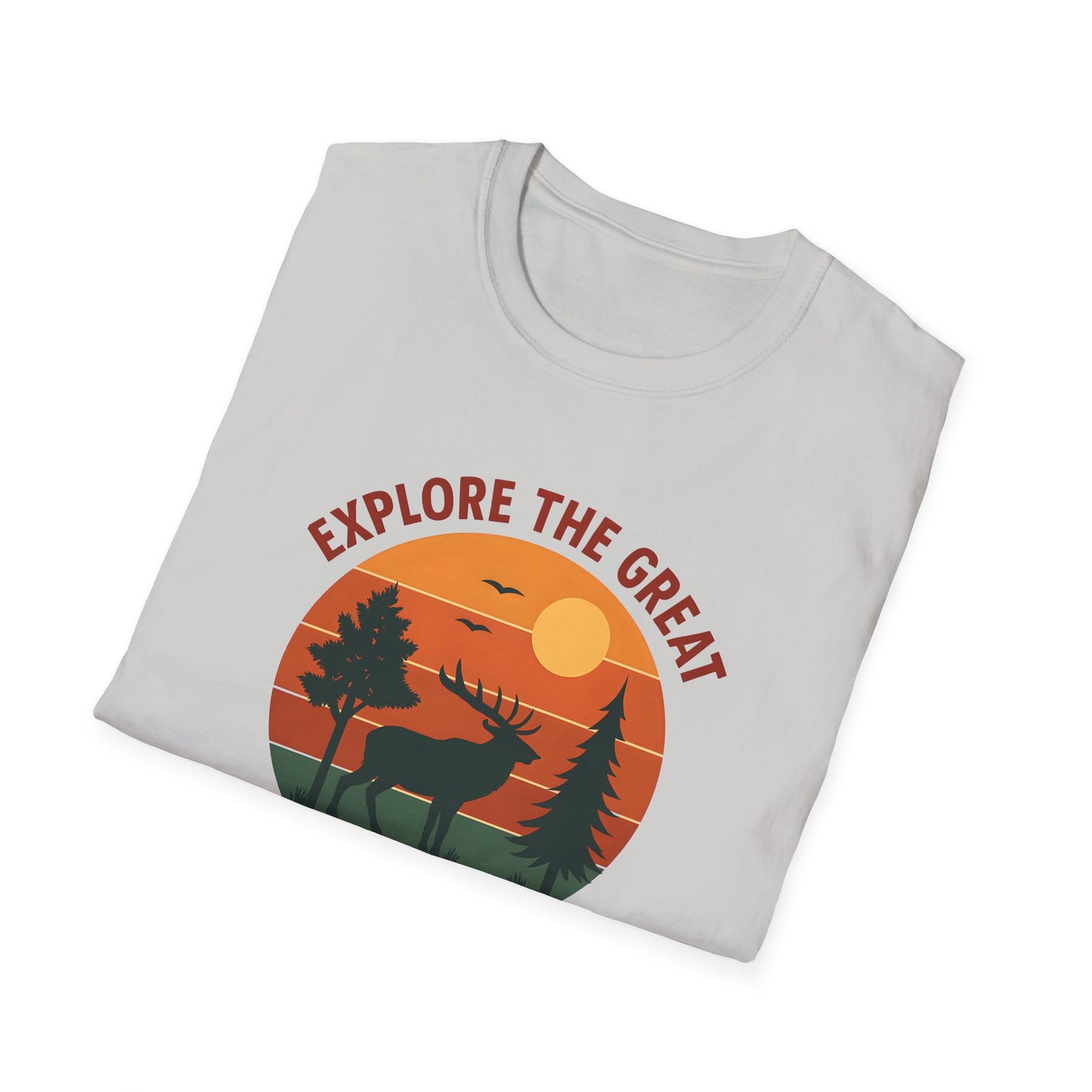Retro Explore the Great Outdoors T-shirt