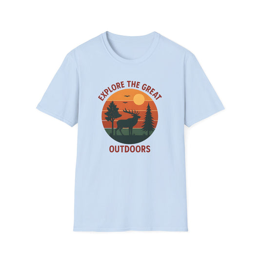 Retro Explore the Great Outdoors T-shirt