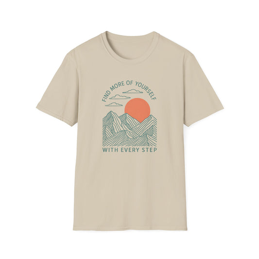 Find Yourself With Every Step T-shirt