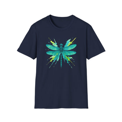 Dragonfly Teal Splash