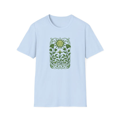 Serene Green Sunflower T-shirt