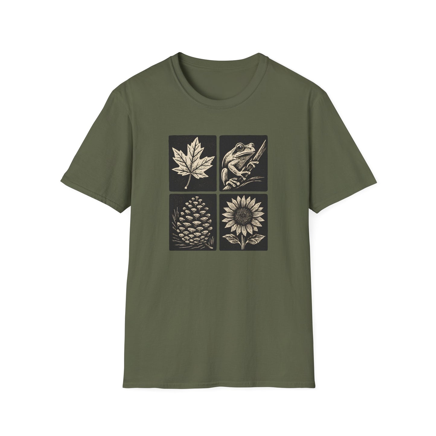 Woodland Magic Flora and Fauna T-shirt