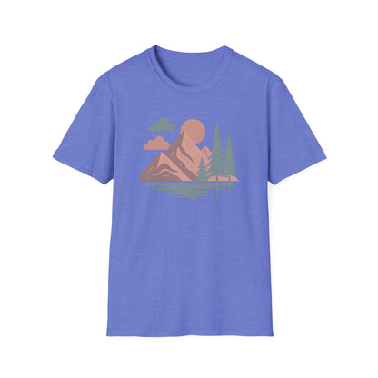 Mountain Landscape Serenity T-shirt