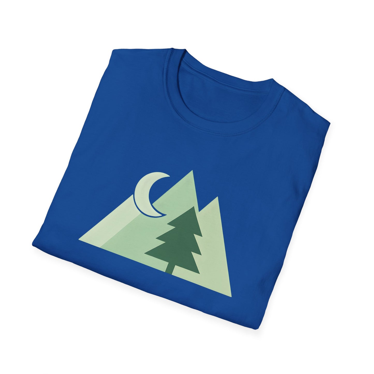 Greenscale Geometrical Mountains T-shirt