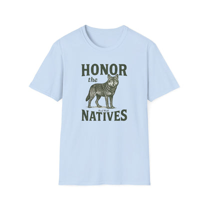 Honor The Natives Red Wolf
