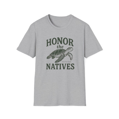 Honor The Natives Green Sea Turtle