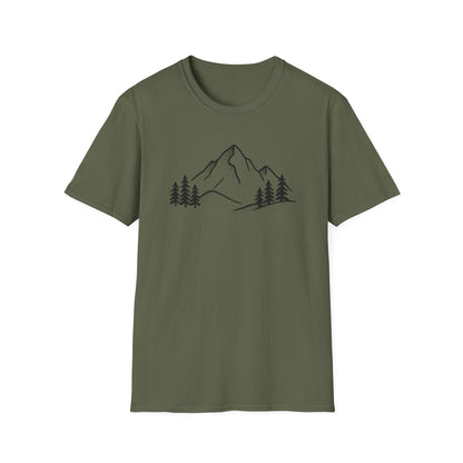 Minimalist Mountain Range T-shirt