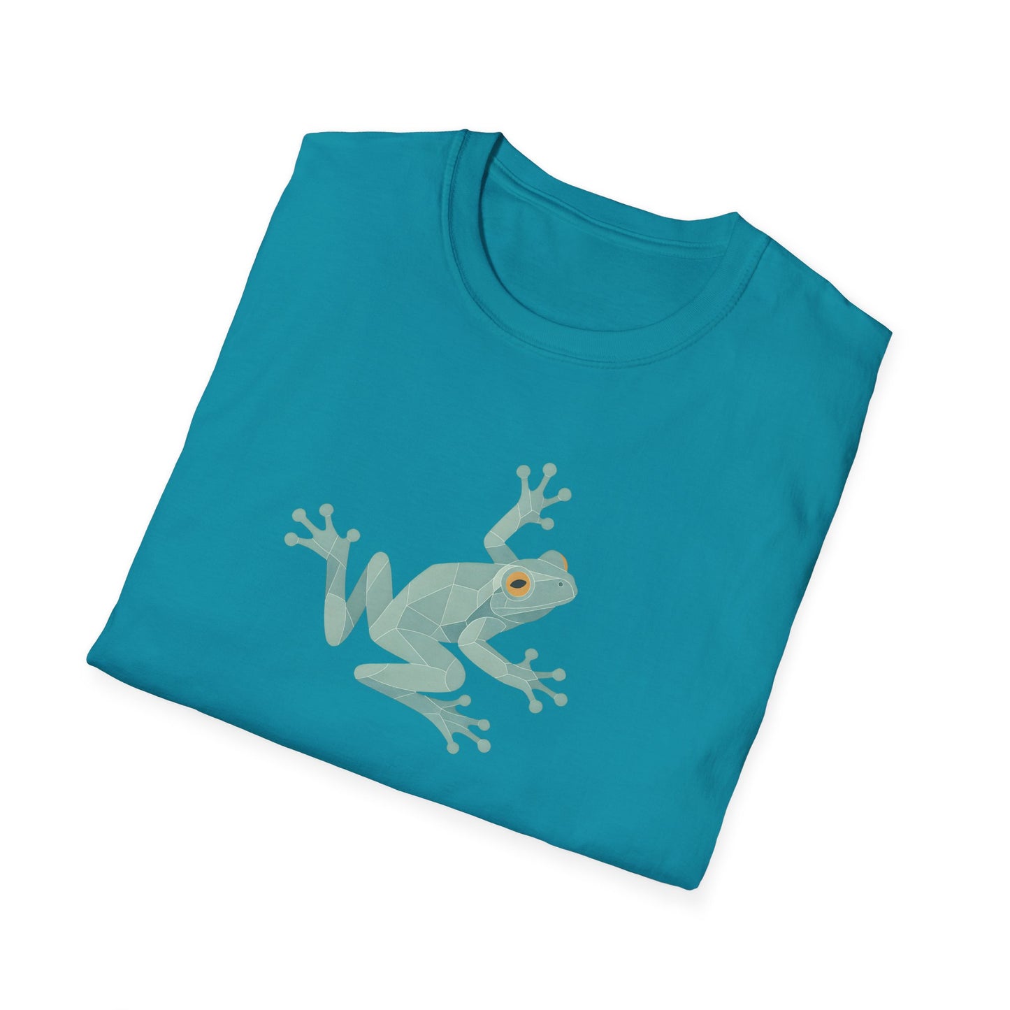Geometric Frog Front and Back