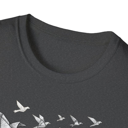 Origami Birds In Flight
