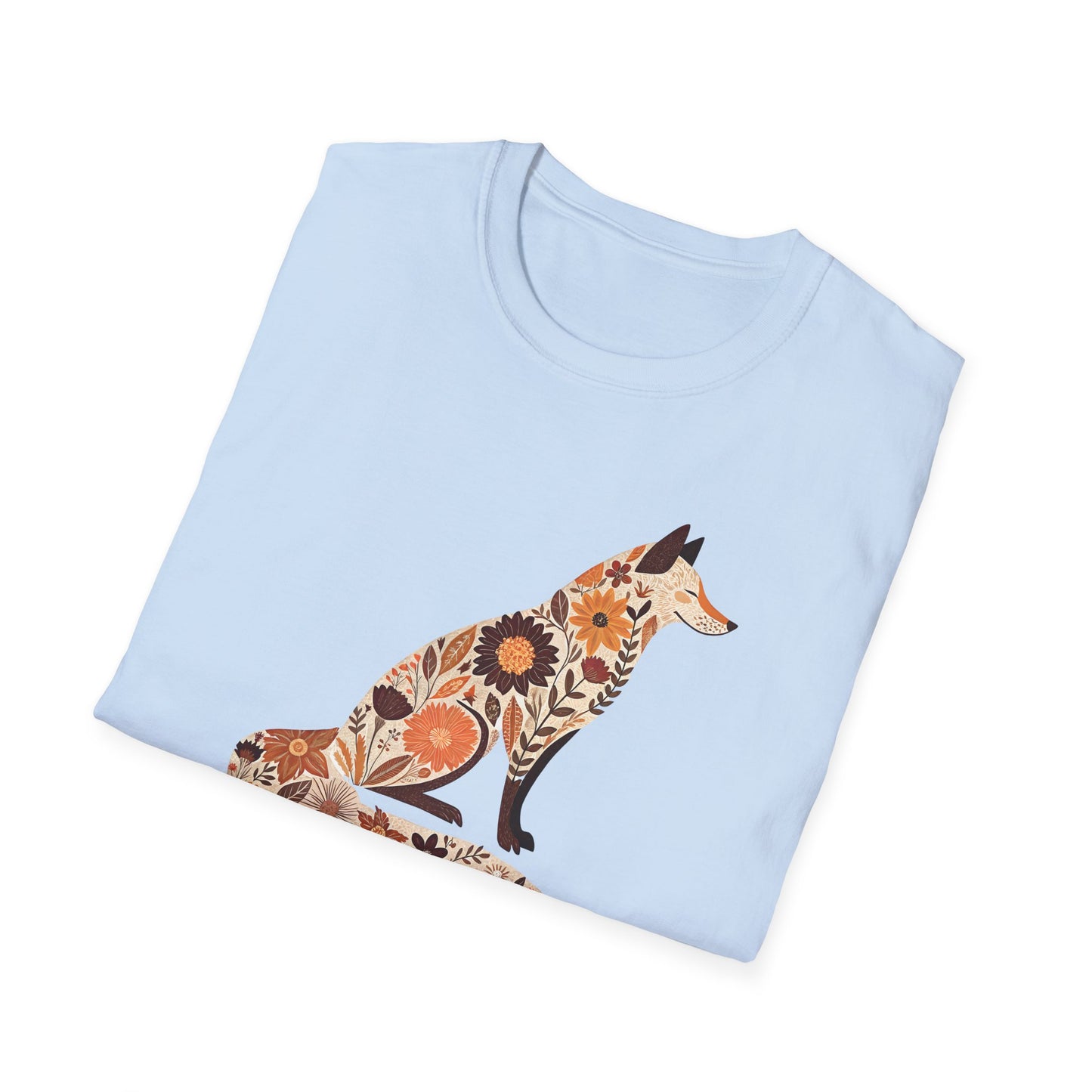 Fox Floral Pattern