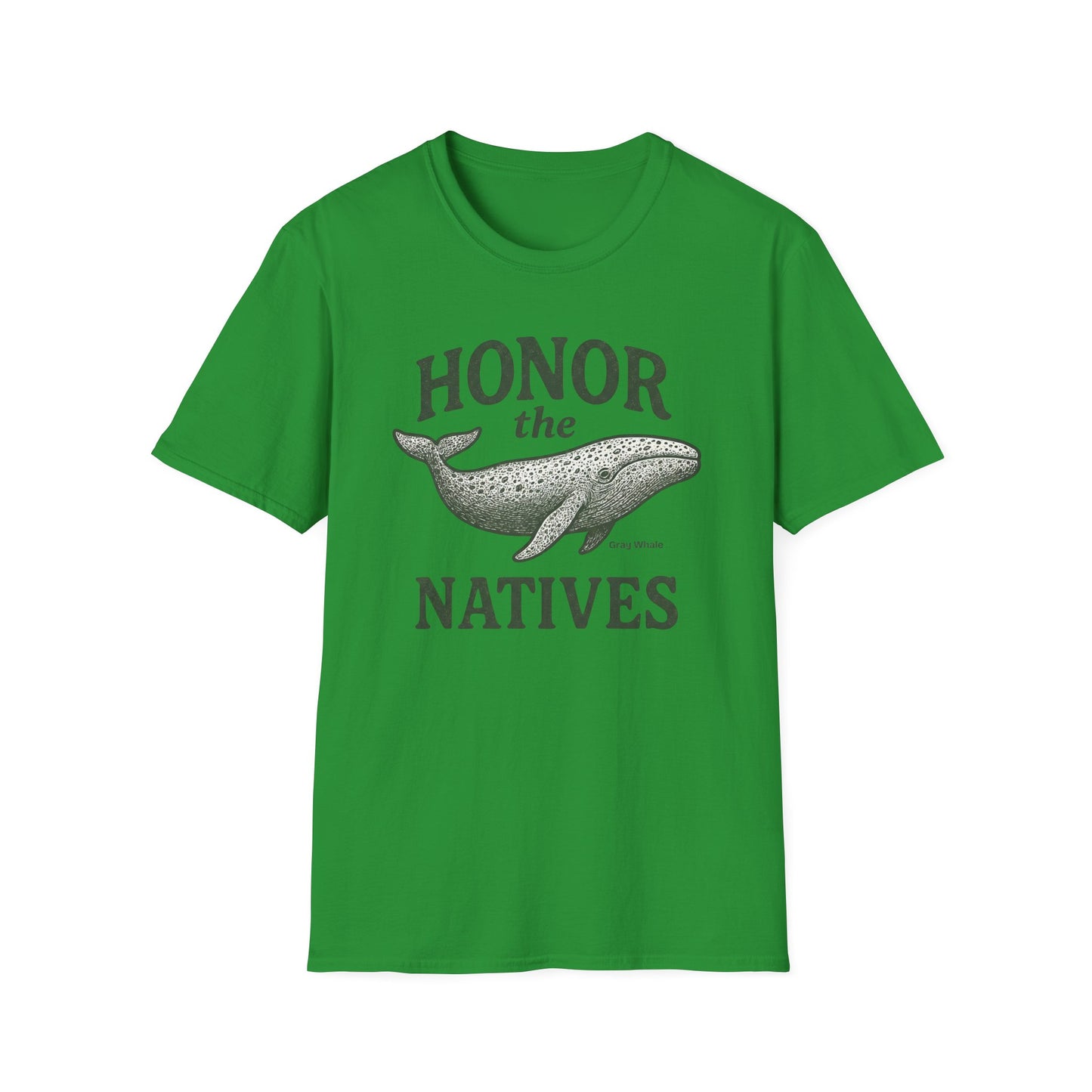 Honor The Natives Grey Whale