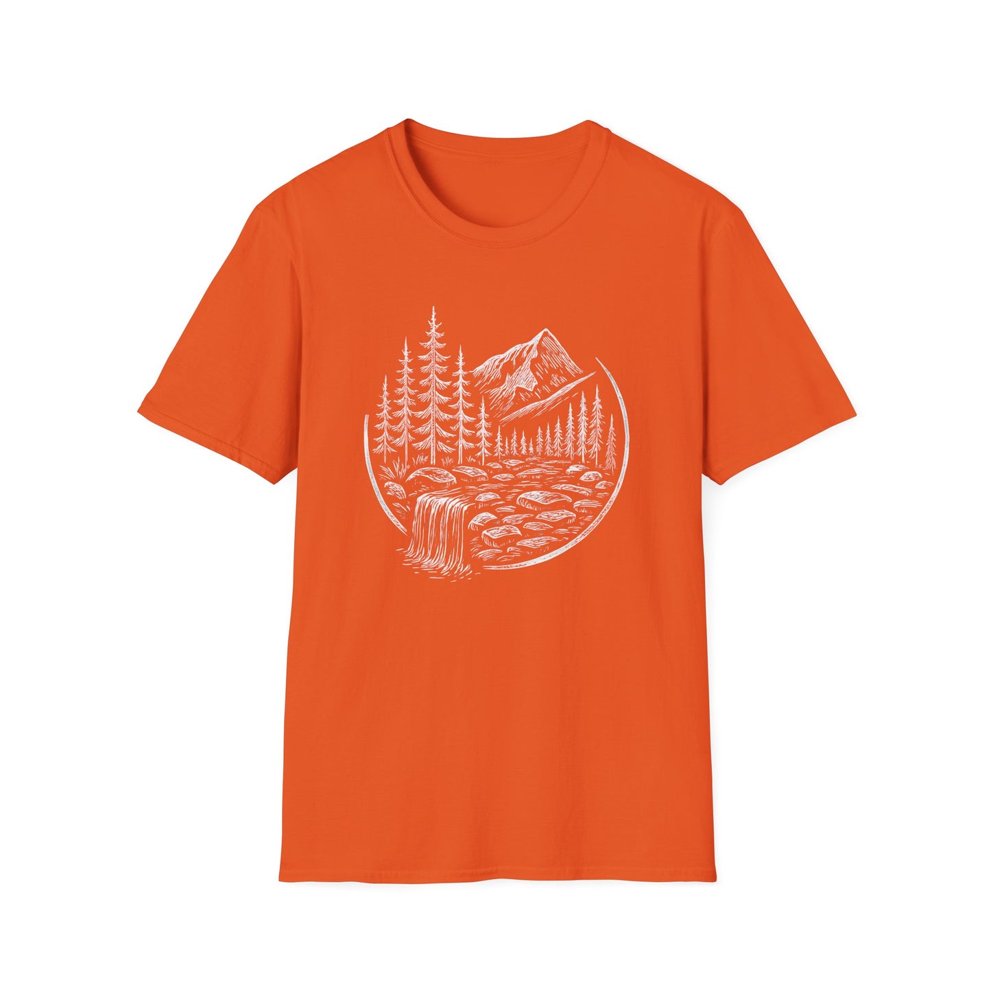 Whitescale Mountain River Escape T-shirt