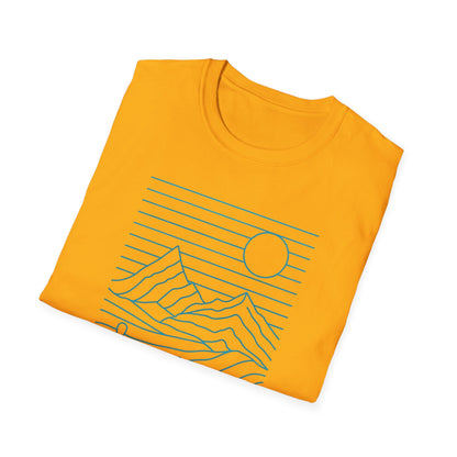 Notepad Line Landscape T-shirt