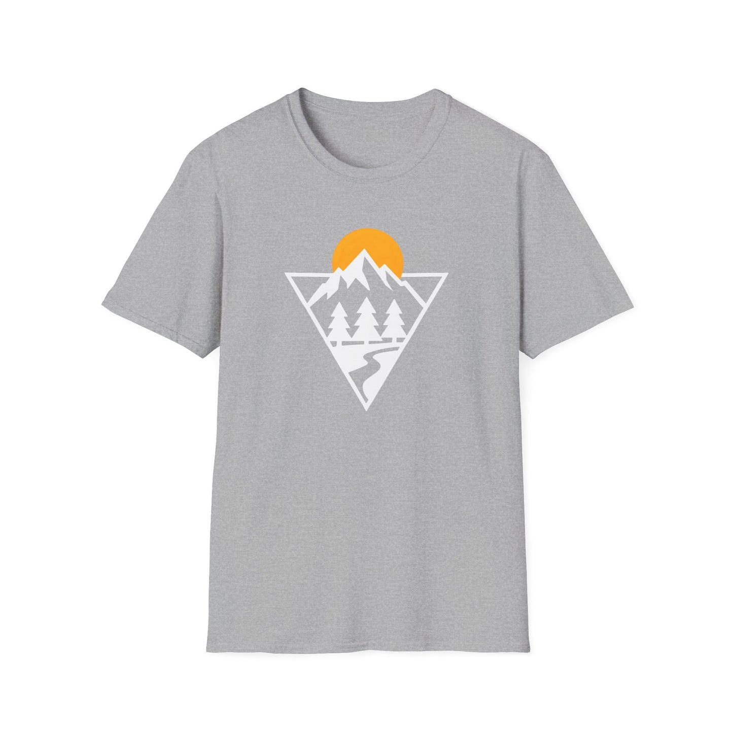 Minimalist Diamond Mountain Valley T-shirt